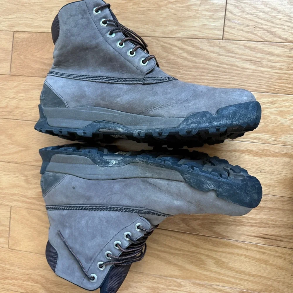 Sorel Leather Rugged‎ Outdoors Hiking Performance Ankle Boots 12 Brown